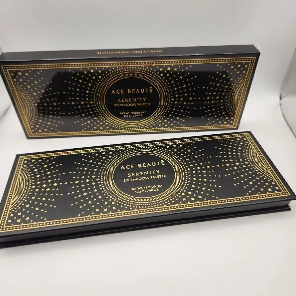 ACE Beaute Serenity Eyeshadow Palette 12 Shades Matte & Shimmers Pressed Powder